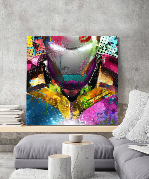 Tableau D Co Iron Man Marvel Pop Art Tableau Deco