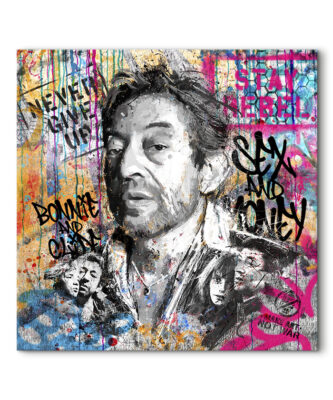 Tableau D Co Serge Gainsbourg Pop Art Tableau Deco