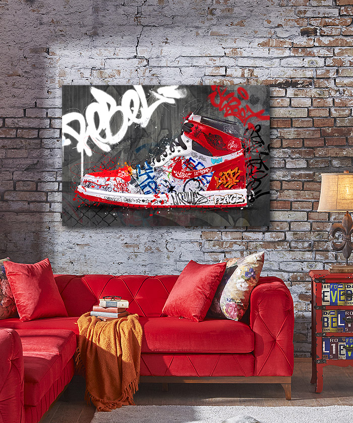 Tableau Air Jordan Pop Art